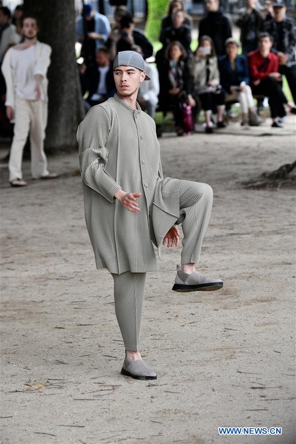 FRANCE-PARIS-MEN'S FASHION WEEK-ISSEY MIYAKE