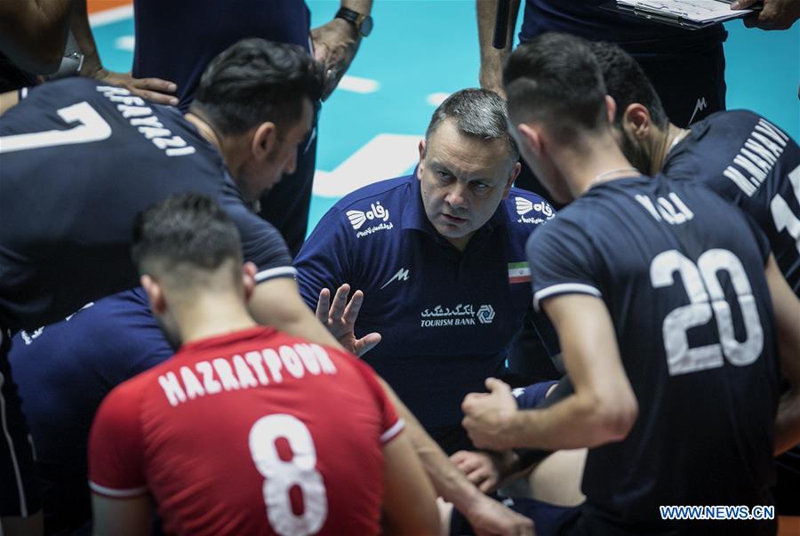 (SP)IRAN-ARDABIL-FIVB VOLLEYBALL LEAGUE-IRAN VS FRANCE