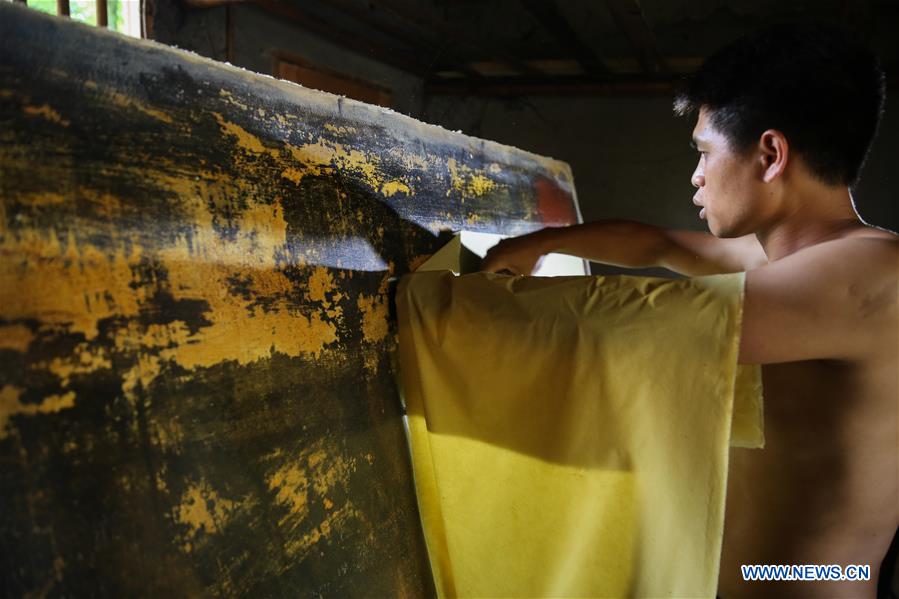 #CHINA-HUNAN-TANTOU-PAPERMAKING (CN)