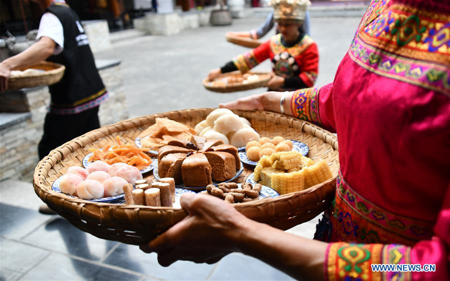 #CHINA-GUIZHOU-ZUNYI-GELAO ETHNIC GROUP-BANQUET(CN)