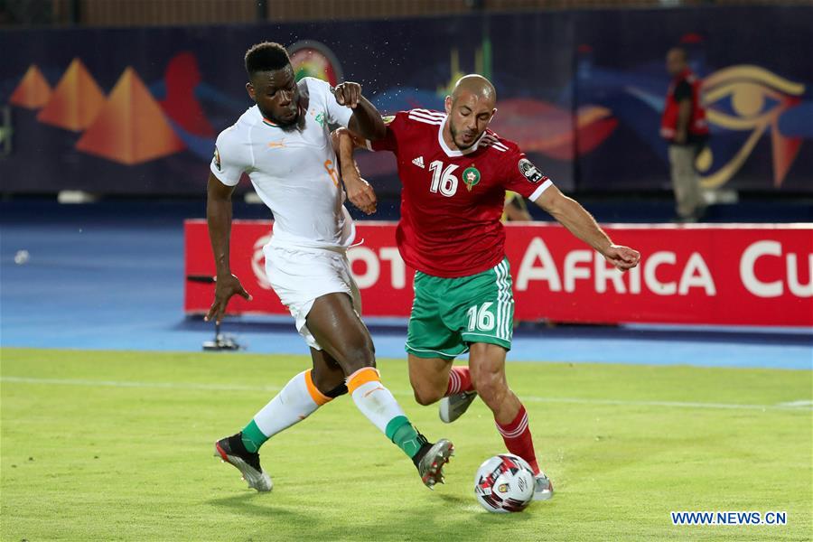 (SP)EGYPT-CAIRO-SOCCER-AFRICA CUP-MOROCCO VS COTE D'IVOIRE