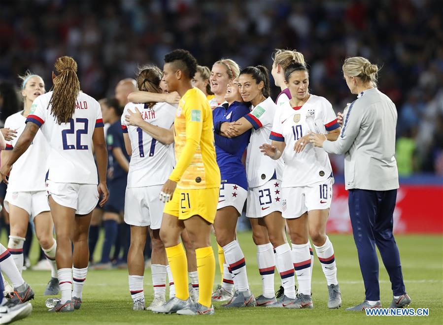 (SP)FRANCE-PARIS-FIFA WOMEN'S WORLD CUP-QUARTERFINAL-FRA VS USA