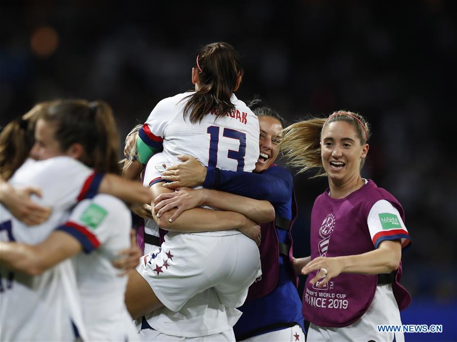 (SP)FRANCE-PARIS-FIFA WOMEN'S WORLD CUP-QUARTERFINAL-FRA VS USA