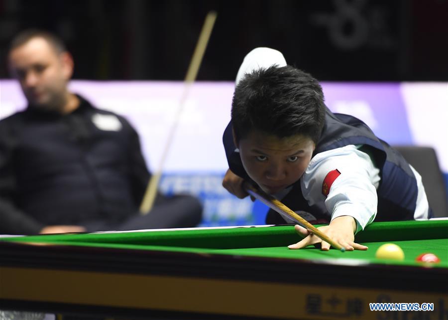 (SP)CHINA-JIANGSU-WUXI-SNOOKER WORLD CUP(CN)