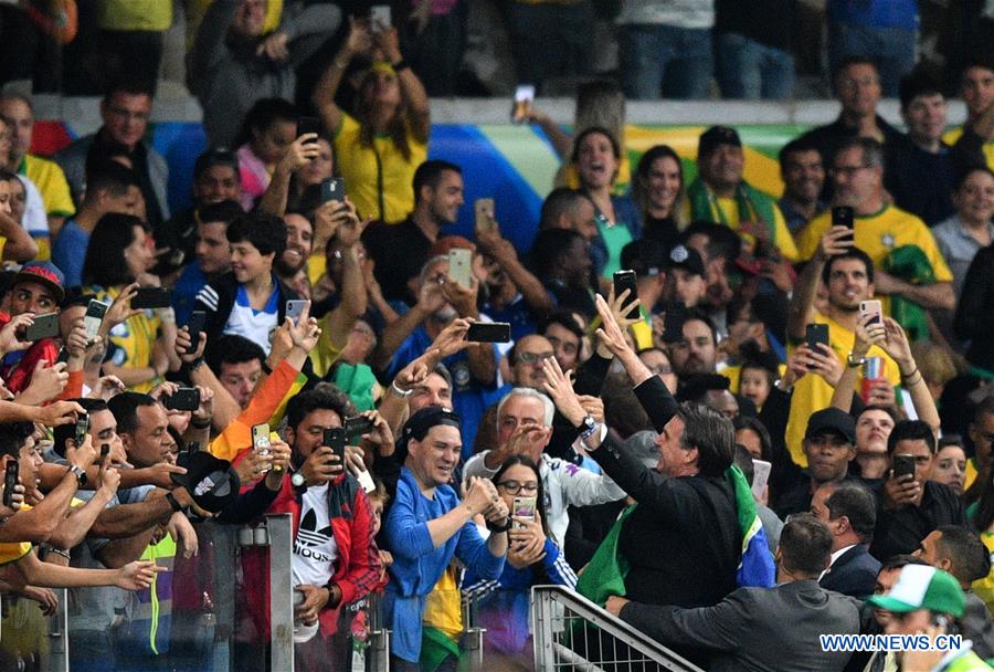 (SP)BRAZIL-BELO HORIZONTE-FOOTBALL-COPA AMERICA 2019-ARGENTINA VS BRAZIL