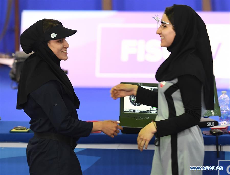 (SP)ITALY-NAPLES-SUMMER UNIVERSIADE 2019-SHOOTING-10M AIR PISTOL WOMEN