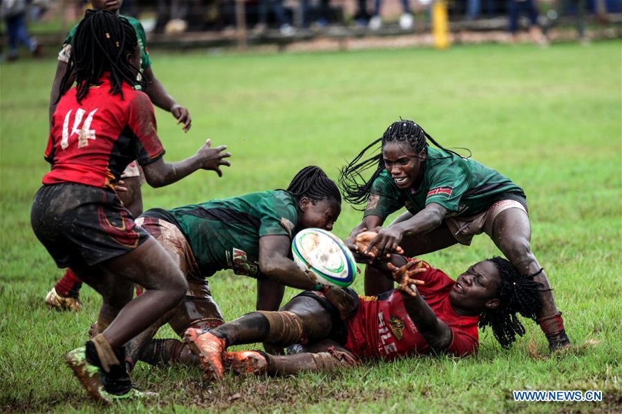 (SP)UGANDA-KAMPALA-2019 WOMEN RUGBY ELGON CUP