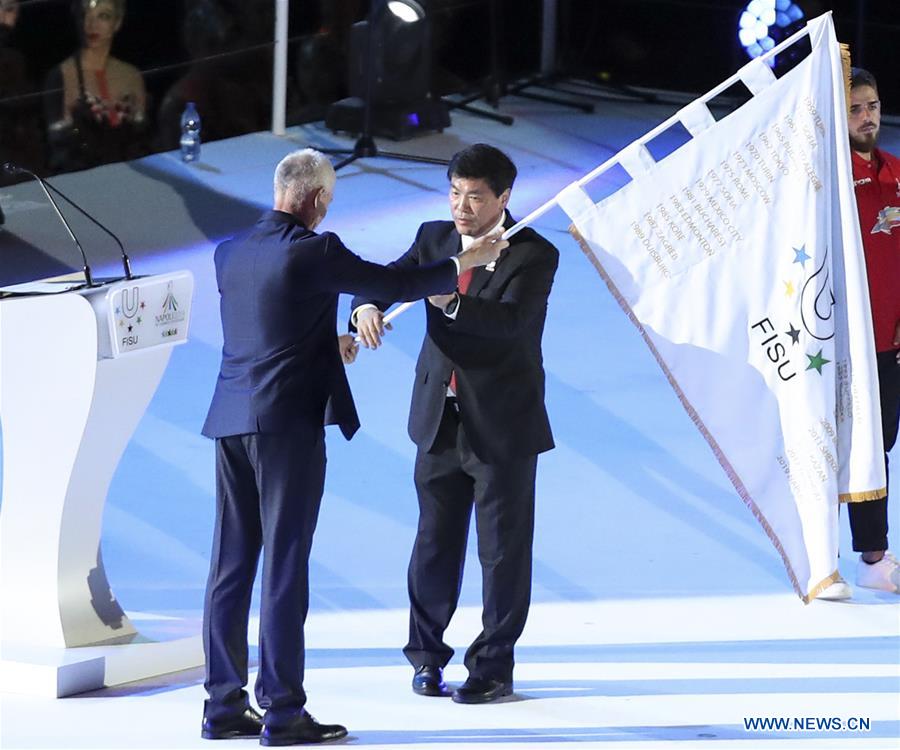 (SP)ITALY-NAPLES-SUMMER UNIVERSIADE-CLOSING CEREMONY