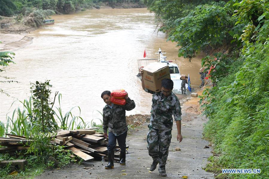 CHINA-GUANGXI-HECHI-RAINSTORM-FLOOD-RESCUE (CN)