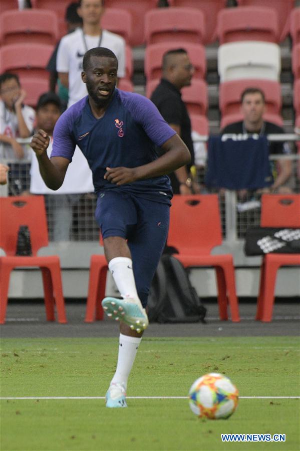 (SP)SINGAPORE-FOOTBALL-INTERNATIONAL CHAMPIONS CUP-TOTTENHAM HOTSPUR-TRAINING SESSION