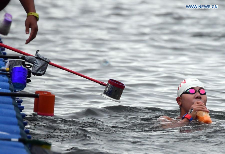 (SP)SOUTH KOREA-YEOSU-FINA WORLD CHAMPIONSHIPS-OPEN WATER SWIMMING-WOMEN'S 25KM 