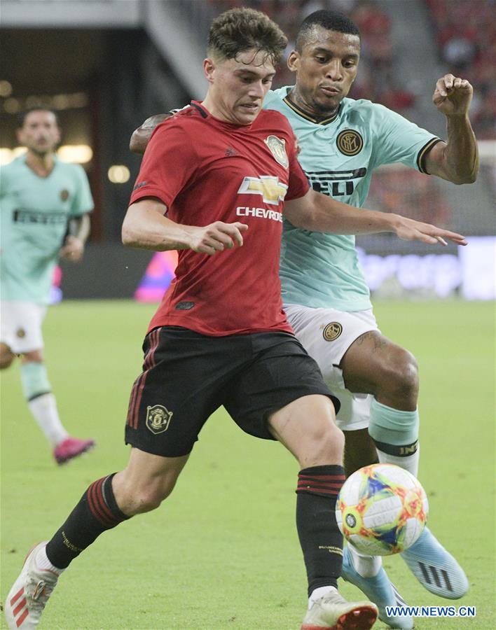 (SP)SINGAPORE-SOCCER-INTERNATIONAL CHAMPIONS CUP-MANCHESTER UNITED VS INTER MILAN