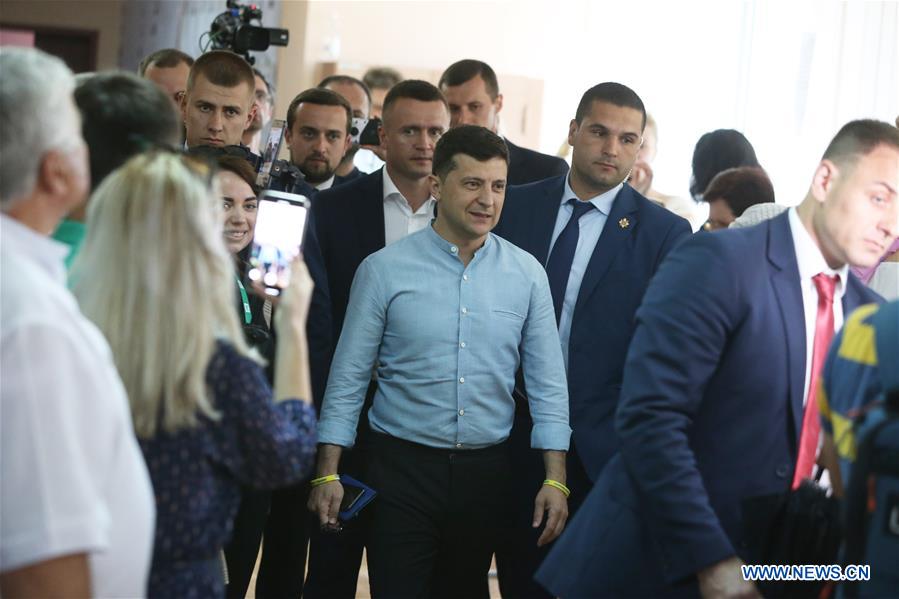 UKRAINE-KIEV-SNAP PARLIAMENTARY ELECTIONS-ZELENSKY