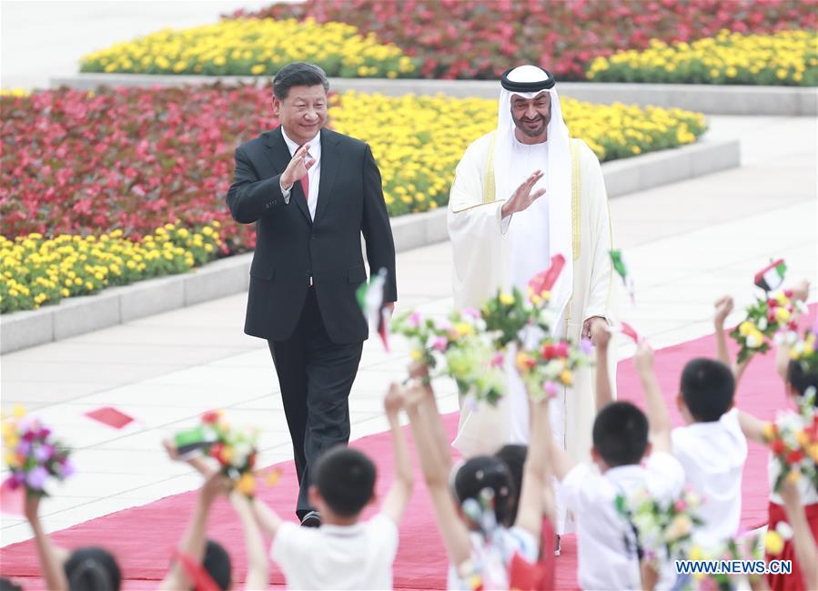 CHINA-BEIJING-XI JINPING-CROWN PRINCE OF ABU DHABI-TALKS (CN)