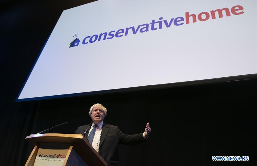 BRITAIN-LONDON-CONSERVATIVE PARTY-LEADER-BORIS JOHNSON