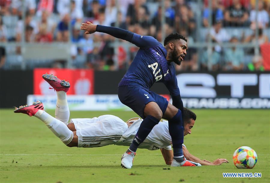 (SP)GERMANY-MUNICH-SOCCER-AUDI CUP-SEMIFINALS-REAL MADRID VS TOTTENHAM HOTSPUR