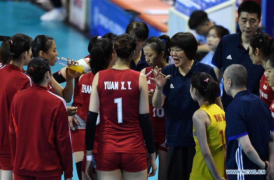 (SP)CHINA-NINGBO-FIVB-TOKYO VOLLEYBALL QUALIFICATION-CHN VS CZE