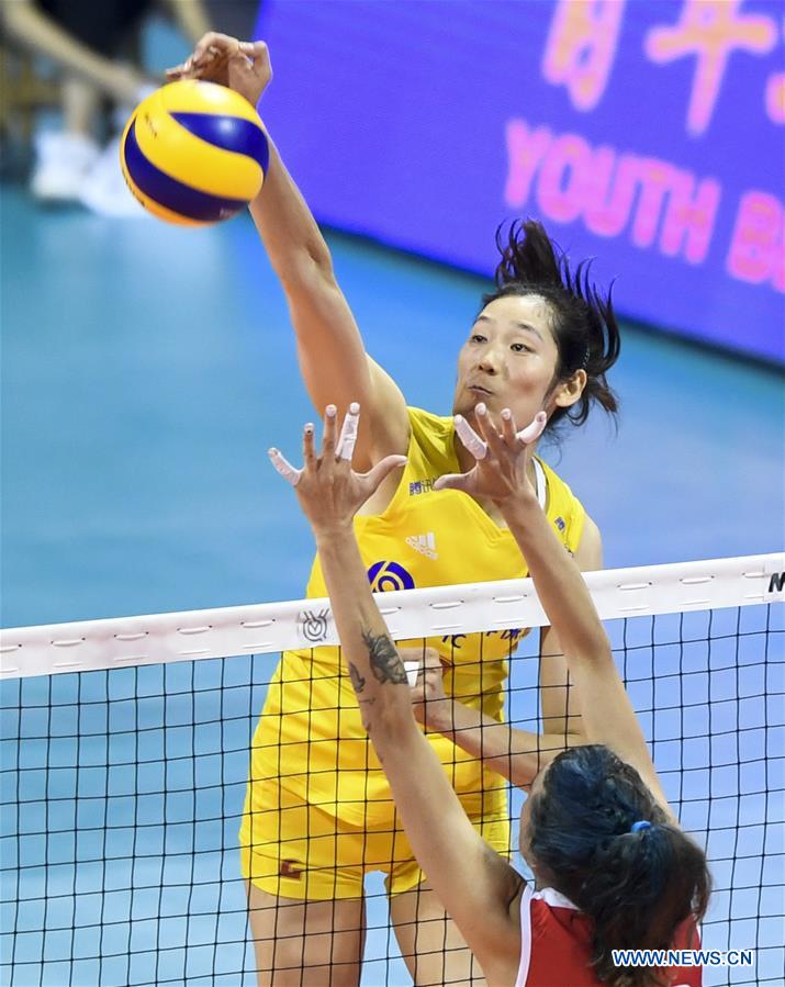 (SP)CHINA-NINGBO-FIVB-TOKYO VOLLEYBALL QUALIFICATION-CHINA-TURKEY(CN)