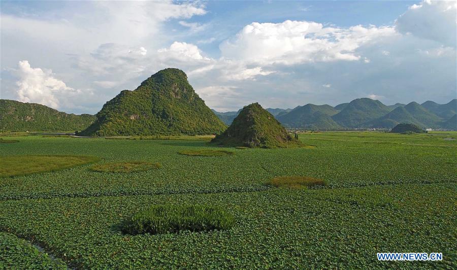 CHINA-YUNNAN-QIUBEI-PUZHEHEI NATIONAL WETLAND PARK-SCENERY (CN)