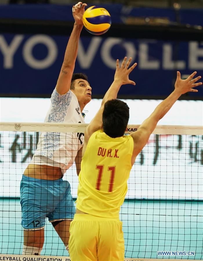 (SP)CHINA-NINGBO-FIVB-TOKYO VOLLEYBALL QUALIFICATION-FIN VS CAN (CN)