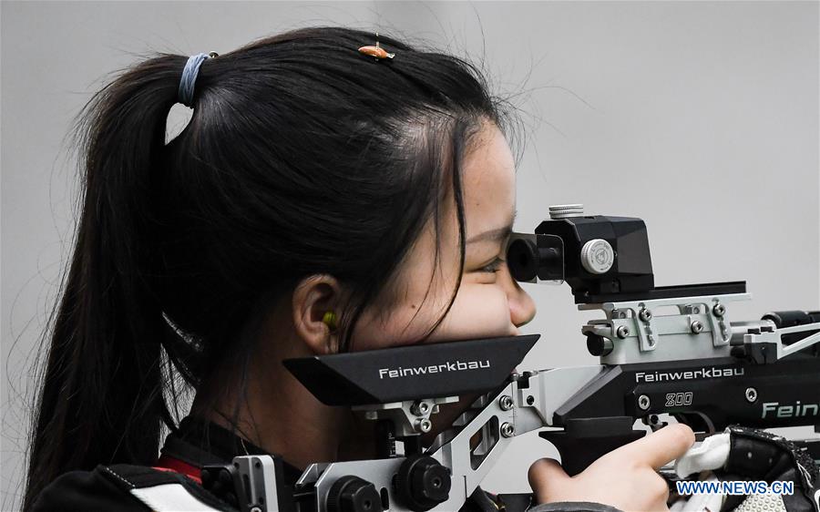 (SP)CHINA-TAIYUAN-2ND YOUTH GAMES-SHOOTING- WOMEN'S 10M AIR RIFLE(CN)