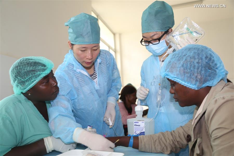 AFRICA-CHINA-MEDICAL TEAMS-AID