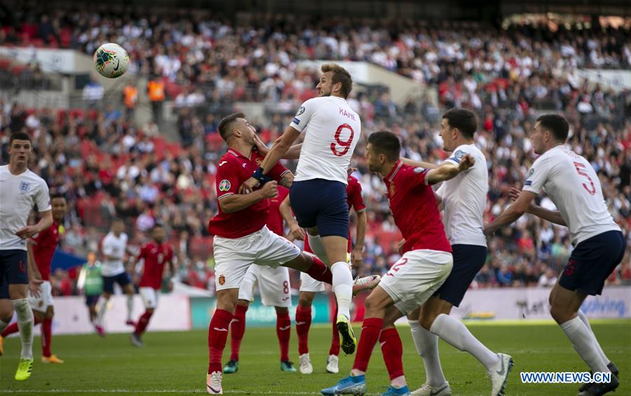 (SP)BRITAIN-LONDON-FOOTBALL-UEFA EURO 2020 QUALIFYING-GROUP A-ENGLAND VS BULGARIA