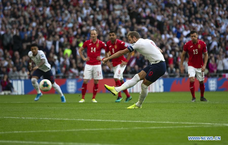 (SP)BRITAIN-LONDON-FOOTBALL-UEFA EURO 2020 QUALIFYING-GROUP A-ENGLAND VS BULGARIA