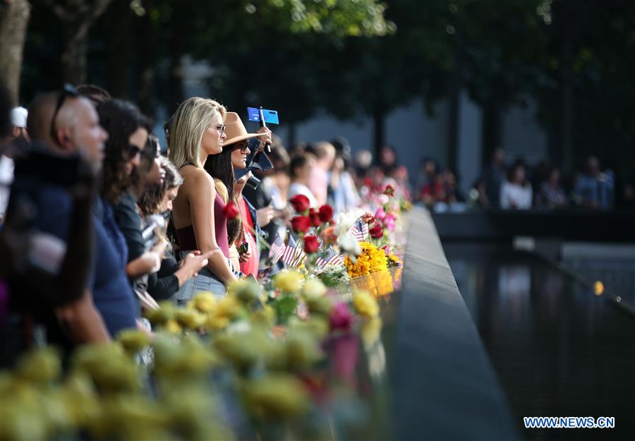 U.S.-NEW YORK-9/11-18TH ANNIVERSARY