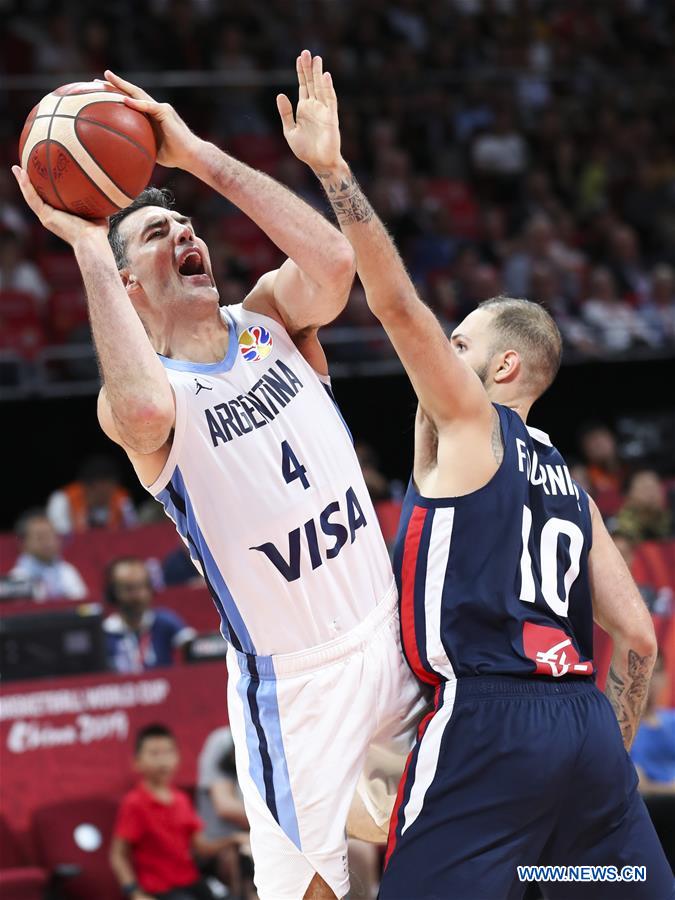 (SP)CHINA-BEIJING-BASKETBALL-FIBA WORLD CUP-SEMI FINALS-ARG VS FRA(CN)