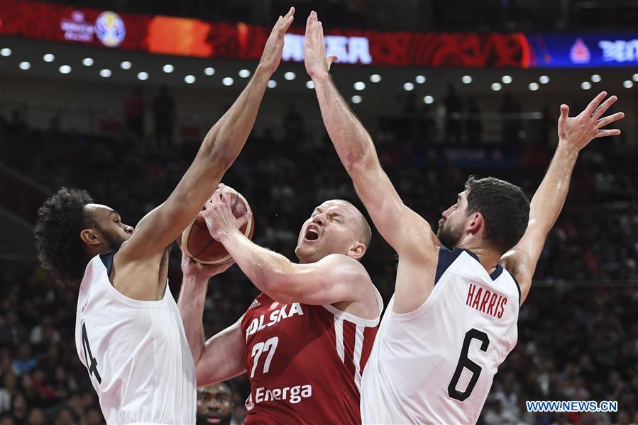 (SP)CHINA-BEIJING-BASKETBALL-FIBA WORLD CUP-USA VS POL(CN)