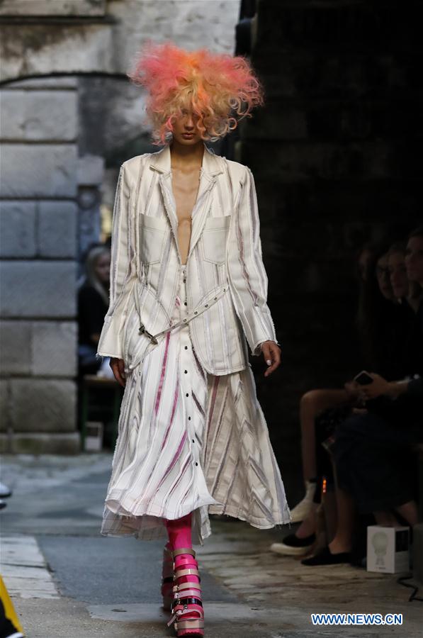 BRITAIN-LONDON-FASHION WEEK-FYODOR GOLAN