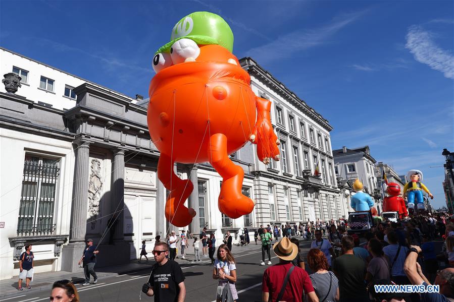 BELGIUM-BRUSSELS-BALLOON'S DAY PARADE