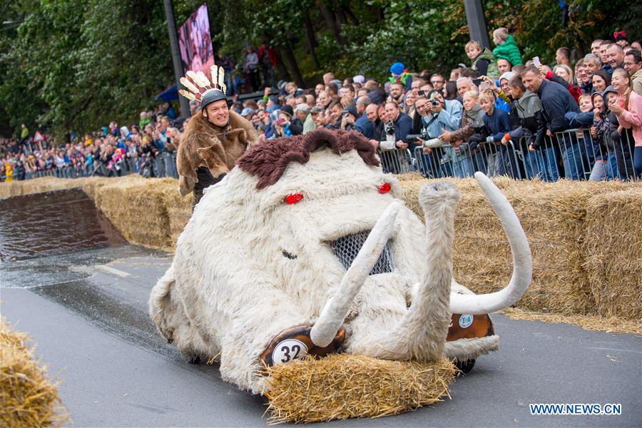 LITHUANIA-KAUNAS-SOAPBOX-RACE