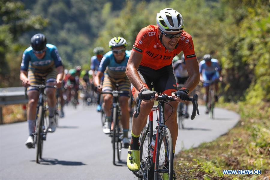 (SP)CHINA-SHANGRAO-CYCLING-TOUR OF POYANG LAKE (CN)