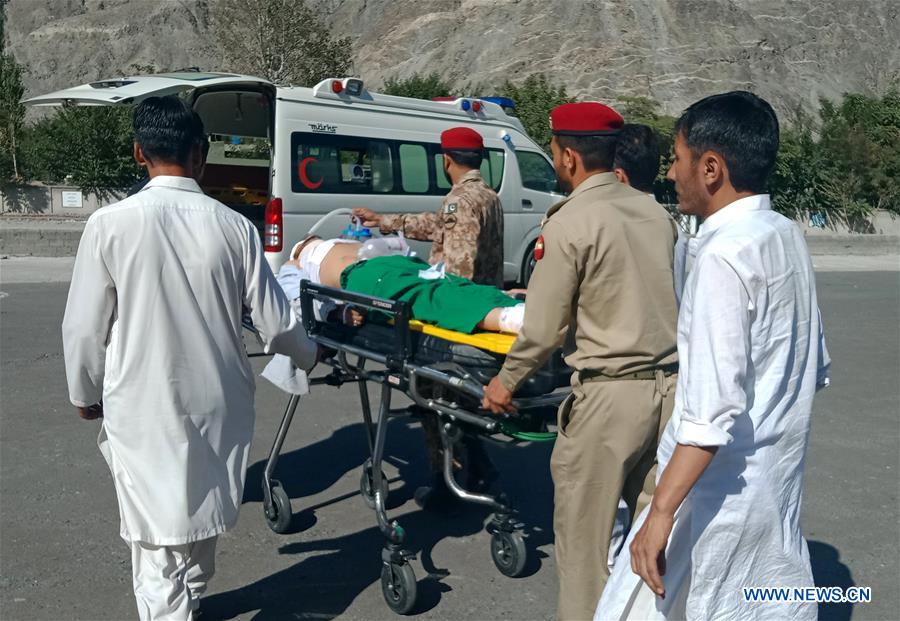 (SpotNews)PAKISTAN-CHILAS-ROAD ACCIDENT