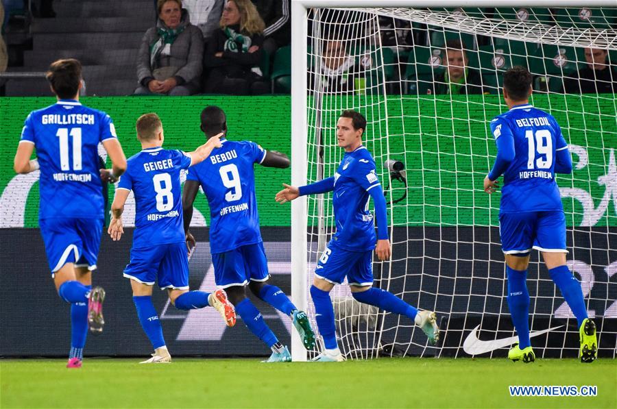 (SP)GERMANY-WOLFSBURG-SOCCER-BUNDESLIGA-WOLFSBURG VS HOFFENHEIM