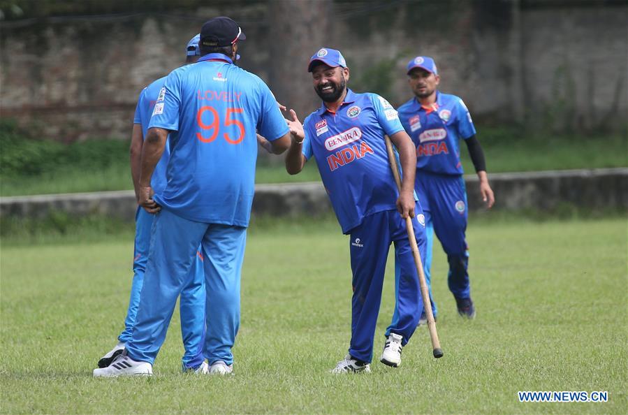 (SP)NEPAL-KATHMANDU-TWENTY-20 CRICKET TOURNAMENT-PHYSICALLY CHALLENGED PLAYERS