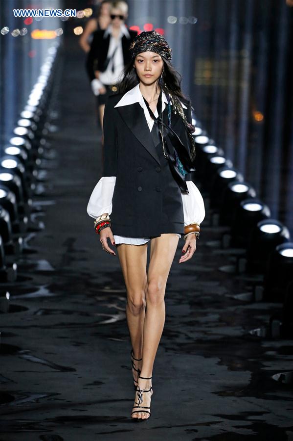 FRANCE-PARIS-FASHION WEEK-SAINT LAURENT