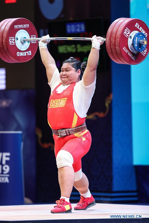 (SP)THAILAND-PATTAYA-WEIGHTLIFTING CHAMPIONSHIPS-WOMEN'S +87KG