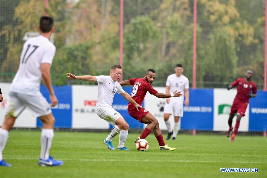 (SP)CHINA-WUHAN-7TH MILITARY WORLD GAMES-FOOTBALL