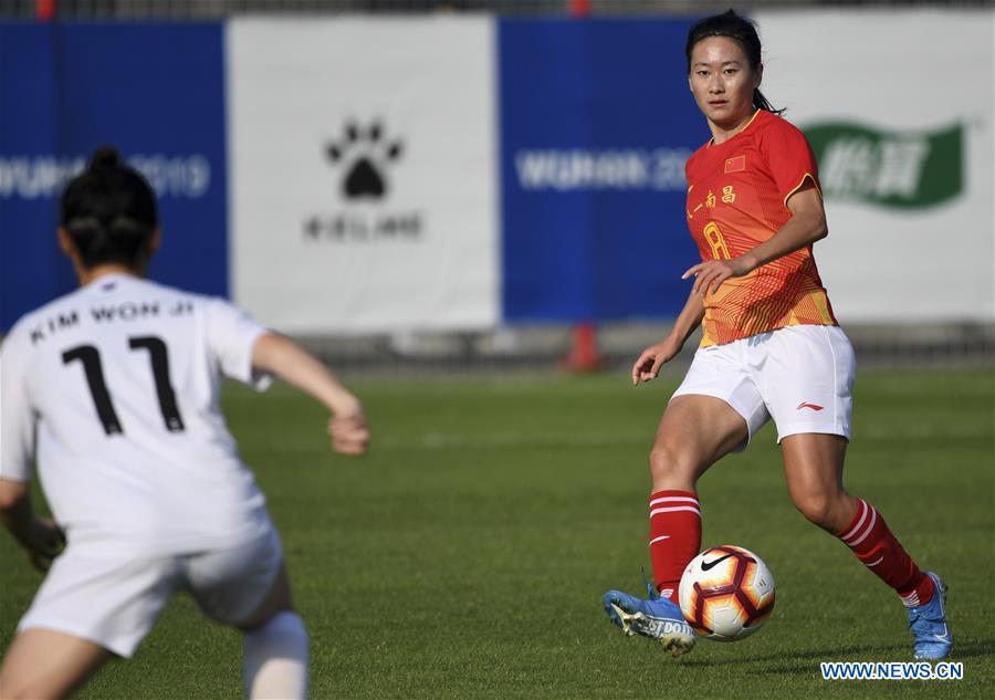 (SP)CHINA-WUHAN-7TH MILITARY WORLD GAMES-FOOTBALL