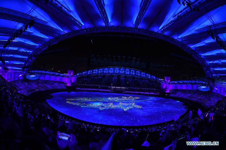 (SP)CHINA-WUHAN-7TH MILITARY WORLD GAMES-OPENING CEREMONY