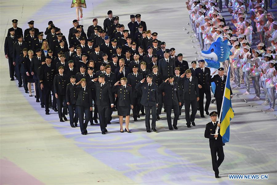 (SP)CHINA-WUHAN-7TH MILITARY WORLD GAMES-OPENING CEREMONY