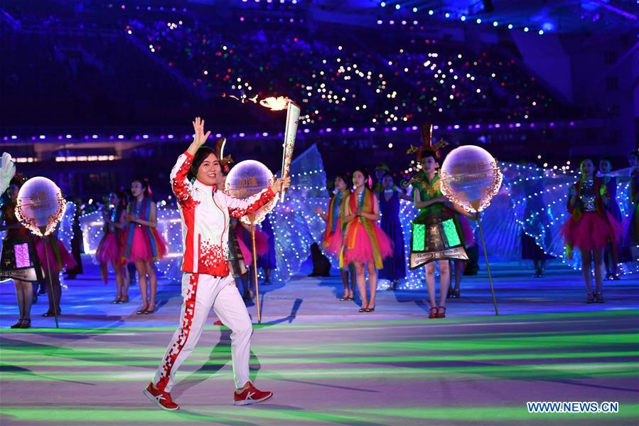 (SP)CHINA-WUHAN-7TH MILITARY WORLD GAMES-OPENING CEREMONY