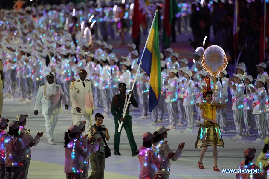 (SP)CHINA-WUHAN-7TH MILITARY WORLD GAMES-OPENING CEREMONY