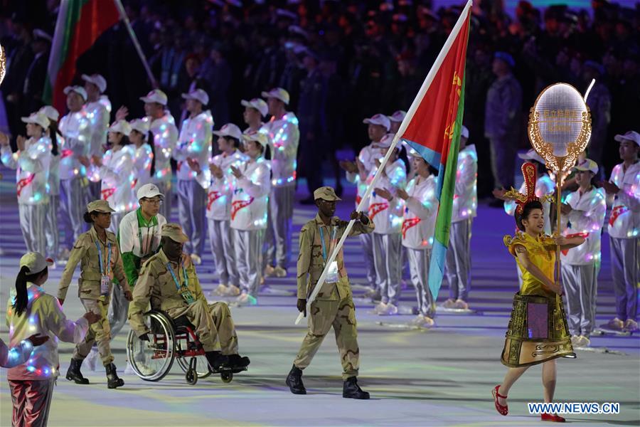 (SP)CHINA-WUHAN-7TH MILITARY WORLD GAMES-OPENING CEREMONY