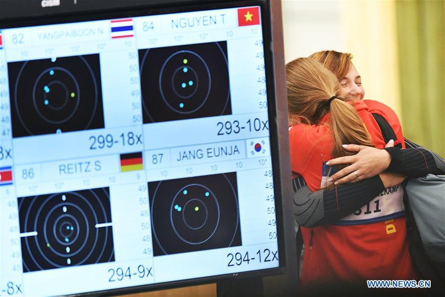 (SP)CHINA-WUHAN-7TH MILITARY WORLD GAMES-SHOOTING