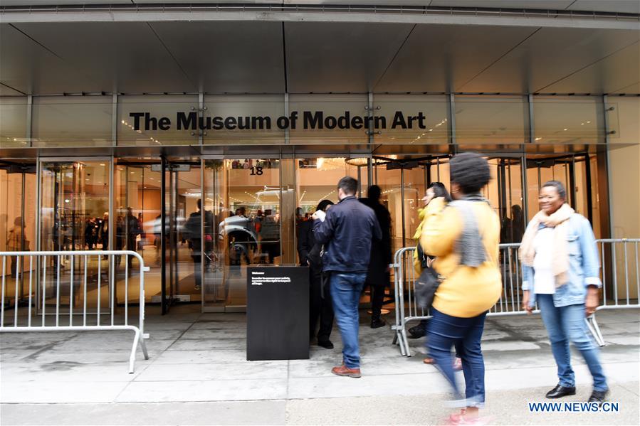 U.S.-NEW YORK-MOMA-REOPENING