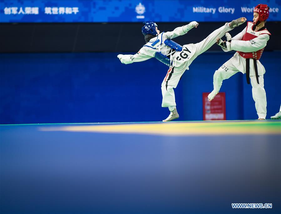 (SP)CHINA-WUHAN-7TH MILITARY WORLD GAMES-TAEKWONDO